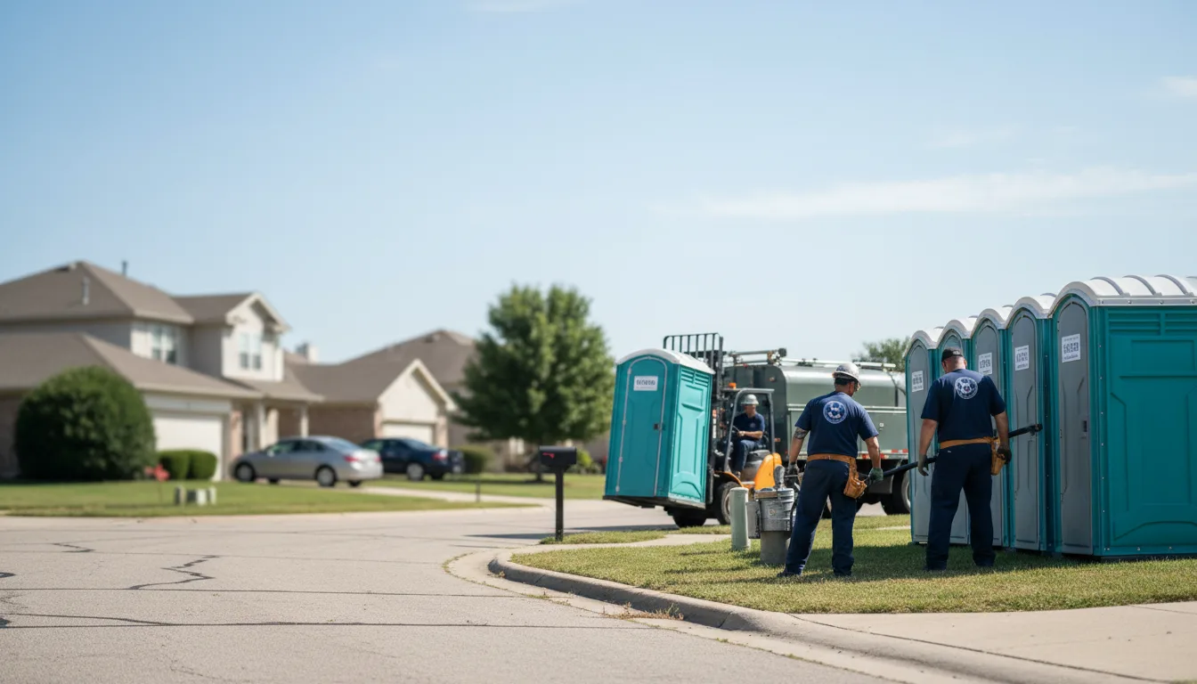 Porta Potty Rental in Camp Point, IL near me